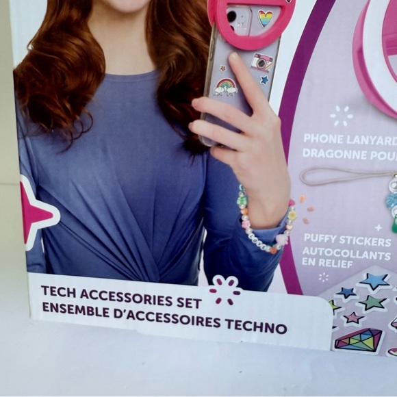 3C4G Tech Accessories Set - Pink and Purple - Picture 2 of 5